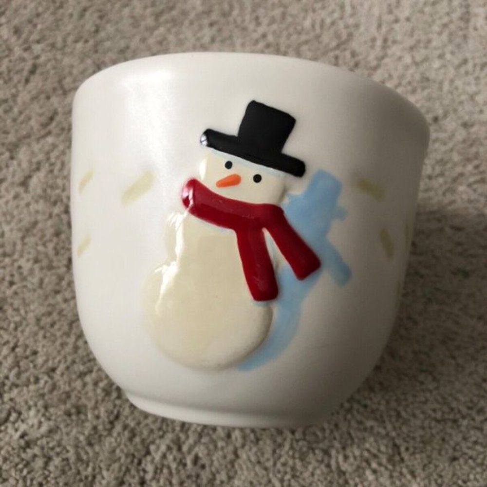Hallmark Snowman Holiday Winter Nesting‎ Bowl (1)